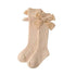 Velvet Bows on Socks Socks Little Palace Store
